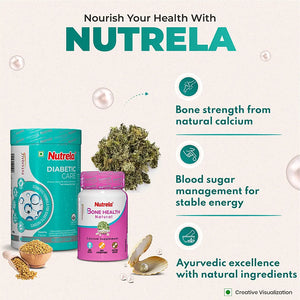 Patanjali Nutrela Diabetic Care + Bone Health (Combo)