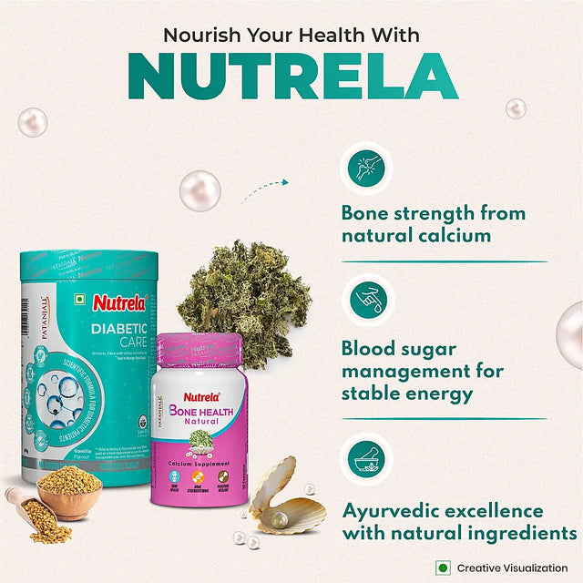 Patanjali Nutrela Diabetic Care + Bone Health (Combo)
