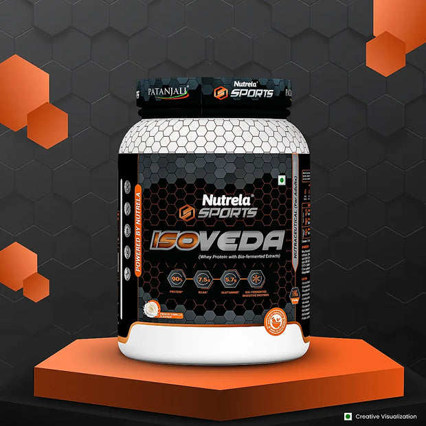 Patanjali Nutrela Sports Isoveda French Vanilla-1KG