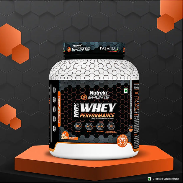 Patanjali Nutrela Sports  100% Whey Performance Malai Kulfi-2KG