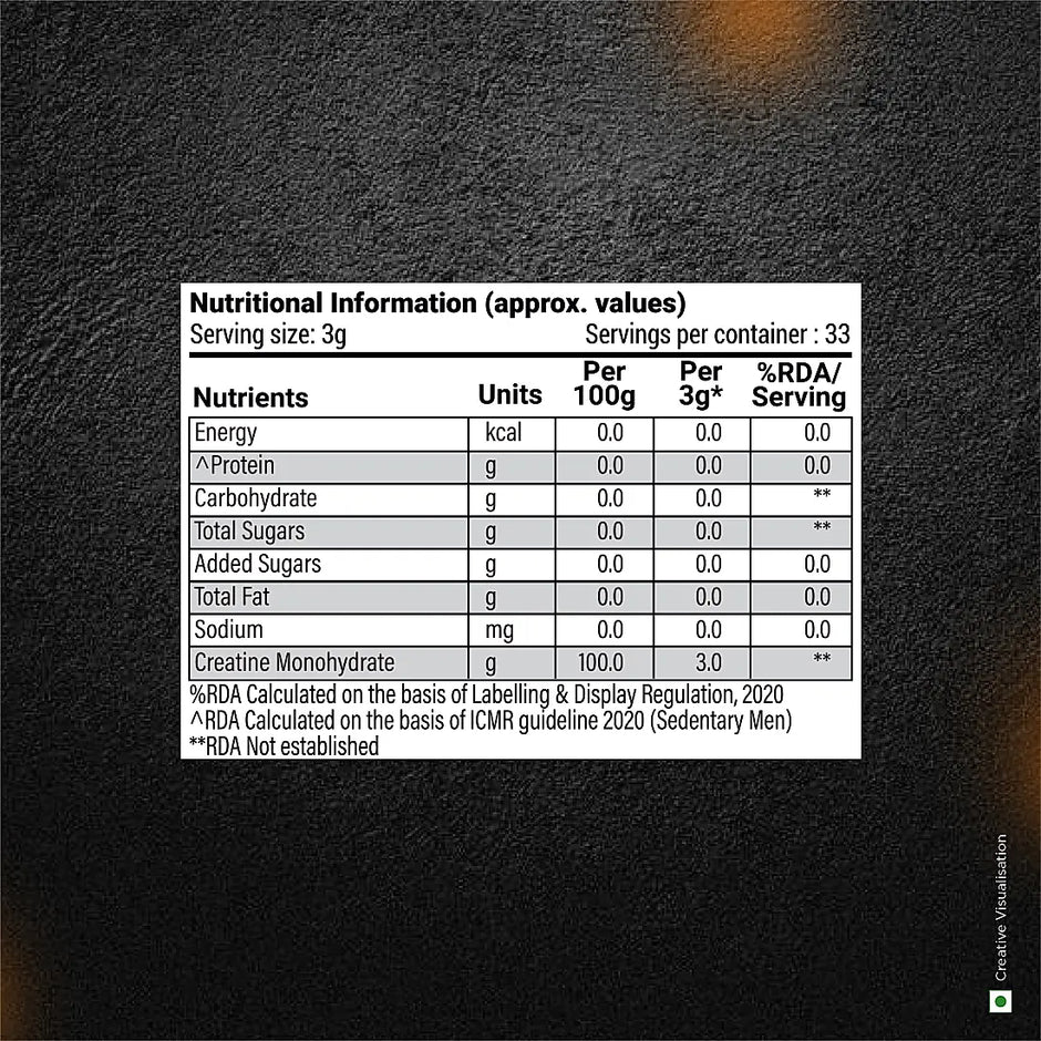 Patanjali Nutrela Sports Creatine Monohydrate - 100g