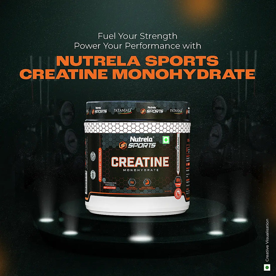 Patanjali Nutrela Sports Creatine Monohydrate - 100g
