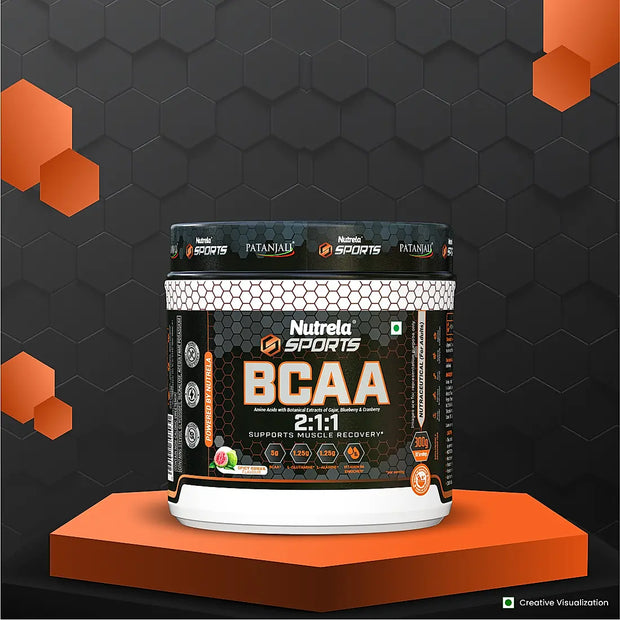 Nutrela Sports BCAA - 300g - Spicy Guava Flavor
