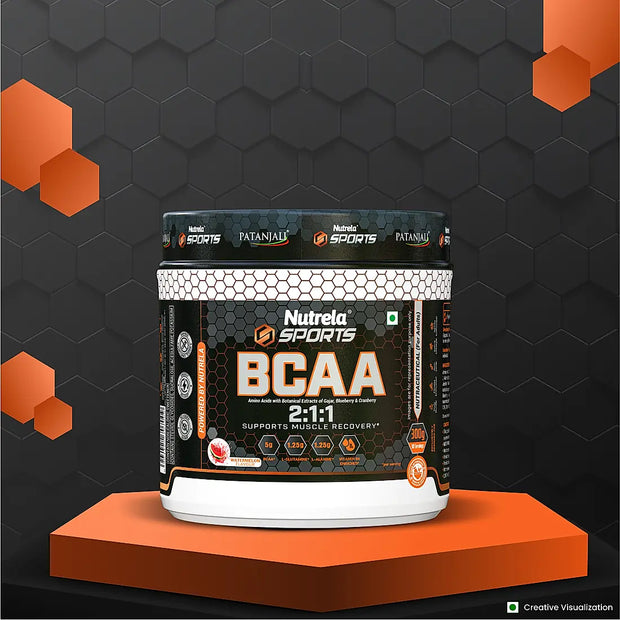 Nutrela Sports BCAA - 300g - Watermelon Flavor