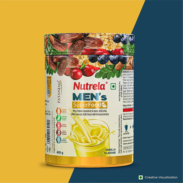 Patanjali Nutrela Men's Superfood - 400g (Pack of 1)