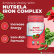 Patanjali Nutrela Iron Complex Natural 30 X 3 Capsules (Pack of 3)