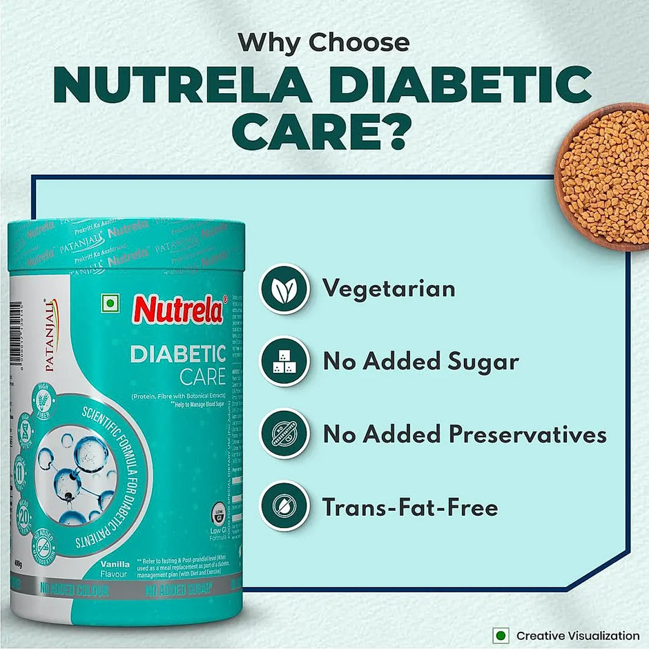 Patanjali Nutrela Diabetic Care - 400g (Pack of 1)
