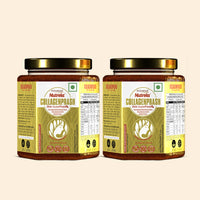 Patanjali New Thick Collagen Prash | Advanced Skin Repair Formula | 100% Veg & Swadeshi | 400g x 2 (Pack of 2)