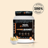 Patanjali Nutrela Sports Mass Gainer – Kulfi (1KG) | Swadeshi Weight & Mass Gain Nutrition