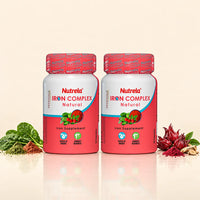 Patanjali Nutrela Iron Complex Natural 30 X 2 Capsules (Pack of 2)