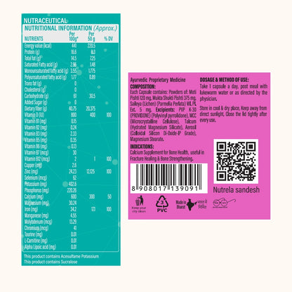 Patanjali Nutrela Diabetic Care + Bone Health (Combo)