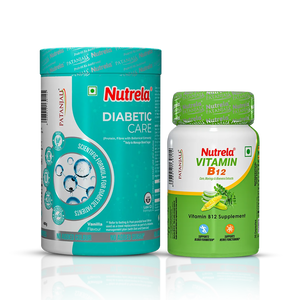 Patanjali Nutrela Diabetic Care + Vitamin B₁₂ (Combo)