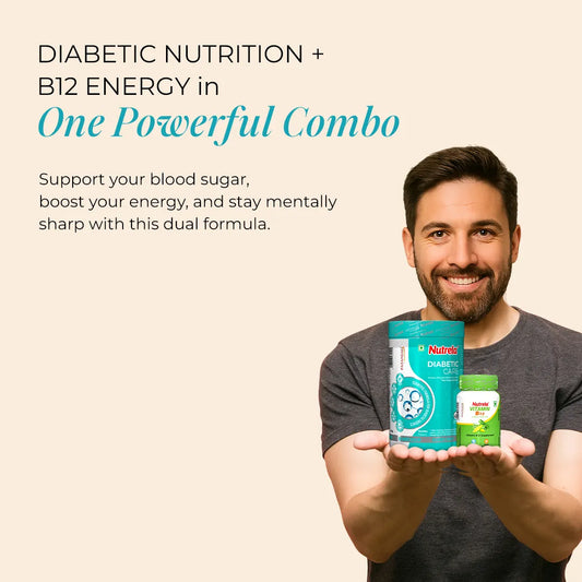 Patanjali Nutrela Diabetic Care + Vitamin B₁₂ (Combo)