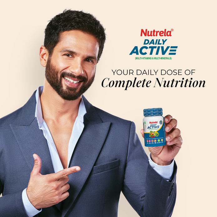 Patanjali Nutrela Daily Active Multivitamin & Multimineral 60 Capsules (Pack of 2)