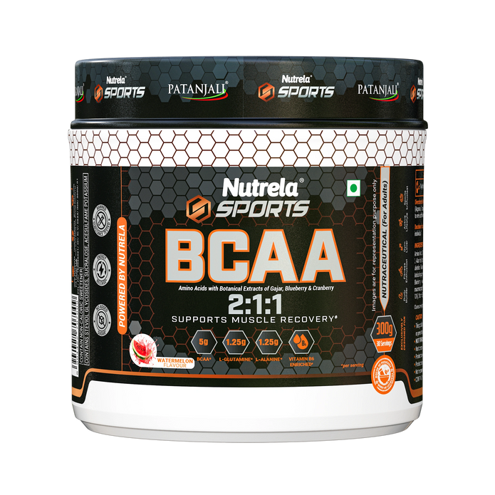 Nutrela Sports BCAA (Watermelon Flavor)- 300g