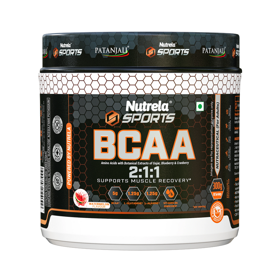 Nutrela Sports BCAA - 300g - Watermelon Flavor