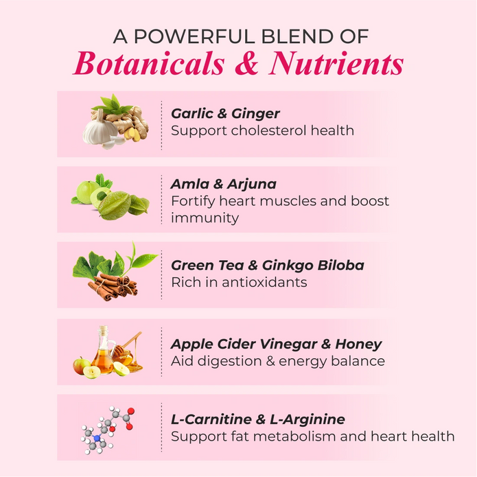 Patanjali Garlic & Ginger Cholesterol Care Liquid Bottle (500 ml)