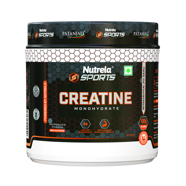 Patanjali Nutrela Sports Creatine Monohydrate - 100g
