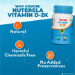 Patanjali Nutrela Vitamin D2K- 60 Chewable Tablets for Men & Women - Vanilla Flavor (Pack of 1)