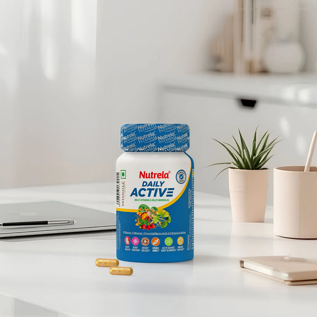 Patanjali Nutrela Daily Active Multivitamin & Multimineral (30 Capsules)