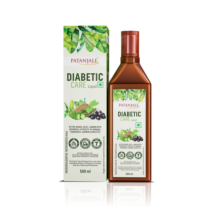 Patanjali Bitter Gourd & Jamun Diabetic Care Liquid Bottle (500ml)
