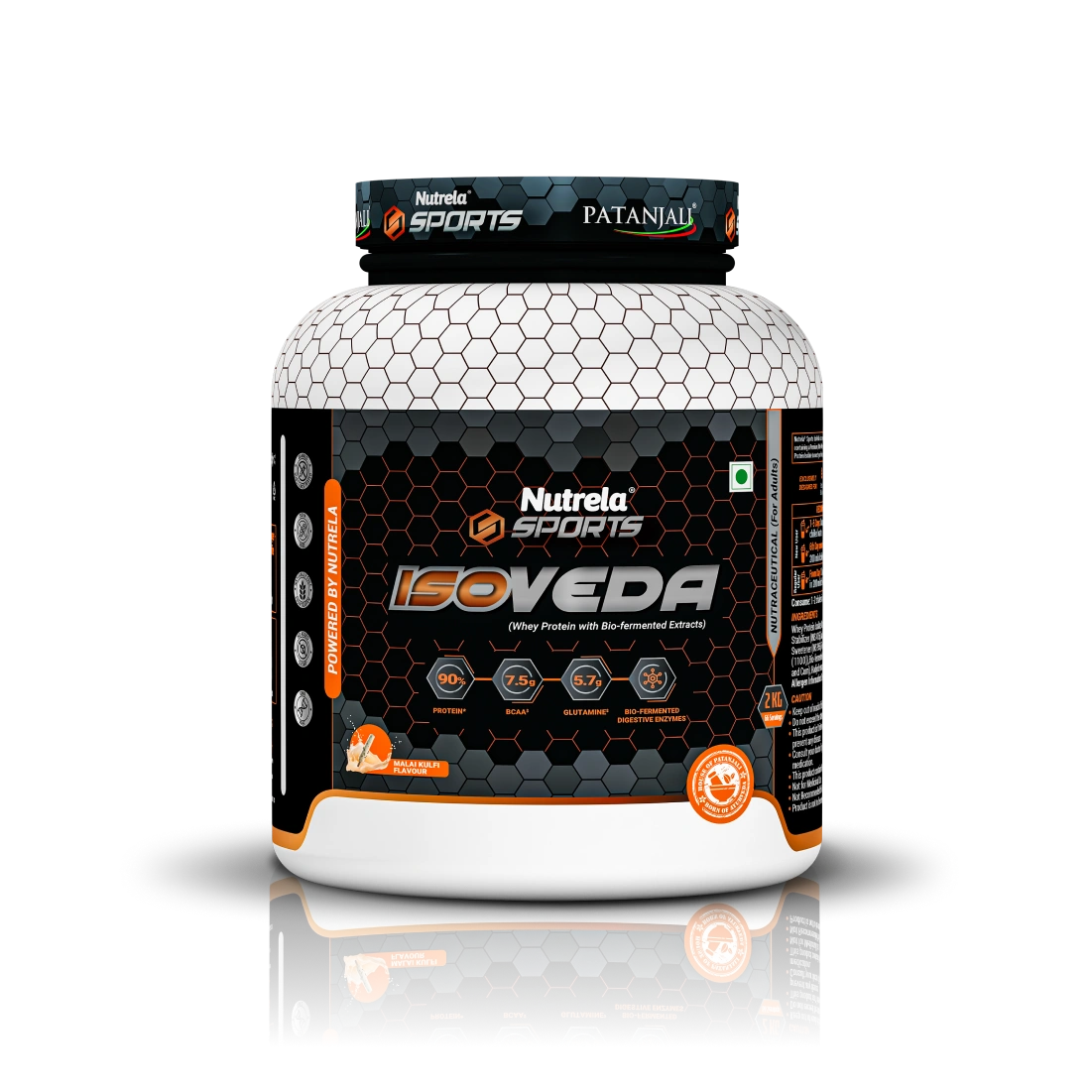 Patanjali Nutrela Sports Isoveda French Vanilla - 2KG