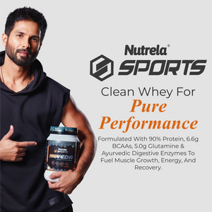 Patanjali Nutrela Sports Isoveda – Chocolate Irish (1KG) | 27G Pure Whey Isolate for Muscle Recovery & Strength | Swadeshi Nutrition