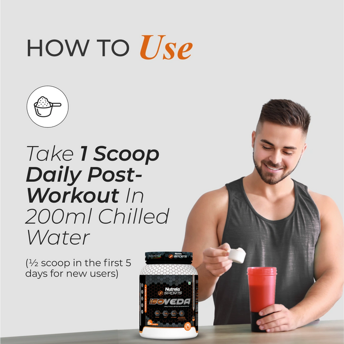 Patanjali Nutrela Sports Isoveda (Malai-Kulfi) 1KG