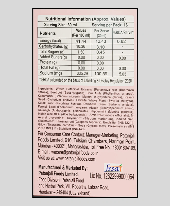 Nutrition Facts