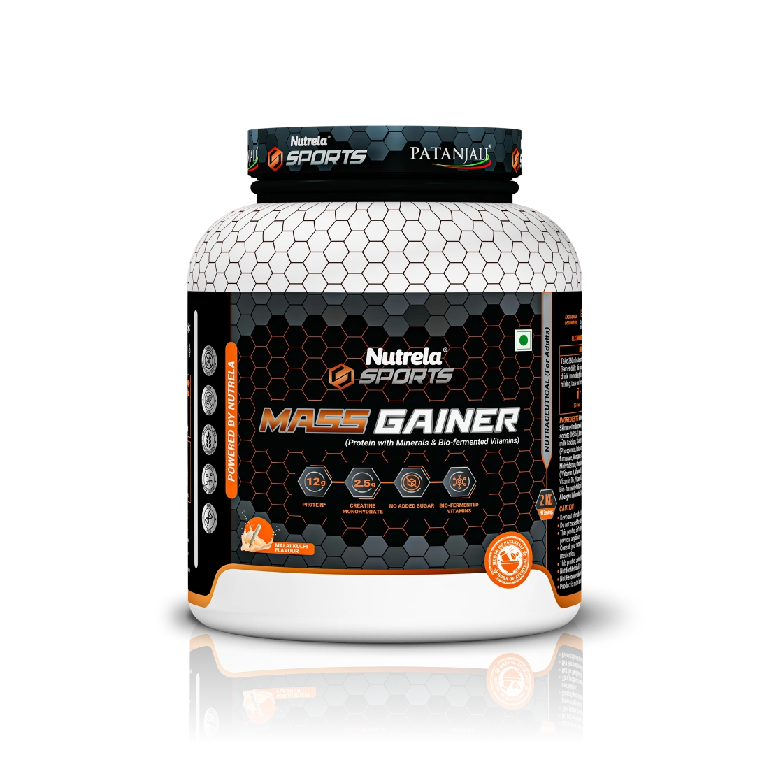 Patanjali Nutrela Sports Mass Gainer (Malai Kulfi) 2KG