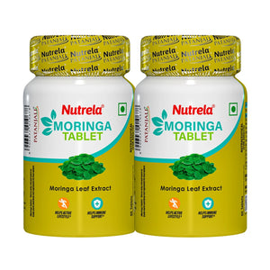 Patanjali Nutrela Moringa 60 X 2 Tablets (Pack of 2)