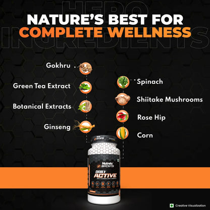 Patanjali Nutrela Sports Daily Active (90 Capsule)