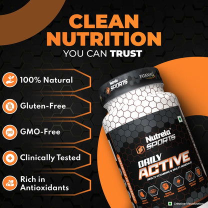 Patanjali Nutrela Sports Daily Active (90 Capsule)