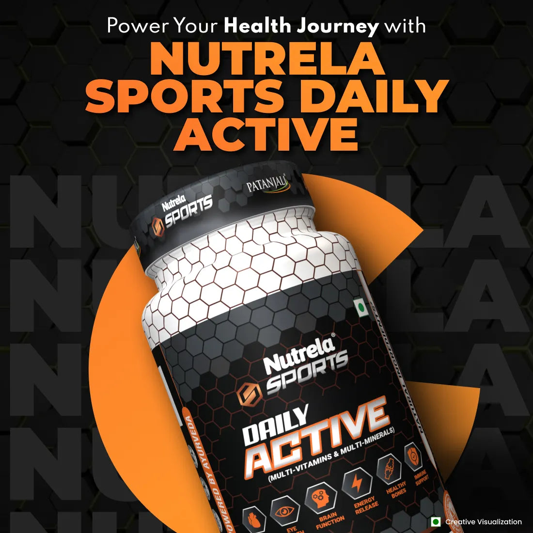 Patanjali Nutrela Sports Daily Active (90 Capsule)