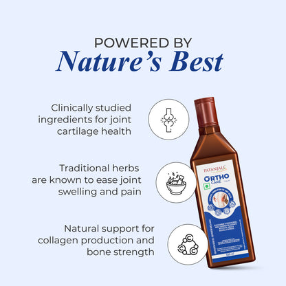 Patanjali Amla & Aloe Vera Ortho Care Liquid Bottle (500 ml)