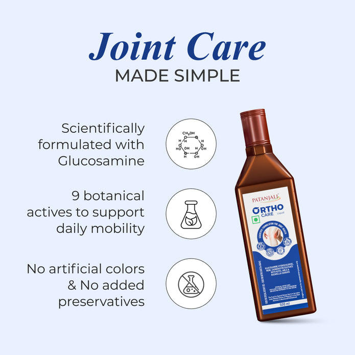 Patanjali Ortho Care Liquid Bottle (500 ml)