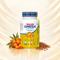 Patanjali Nutrela Omega 3 6 7 & 9 - 60 Capsules (Pack of 1)