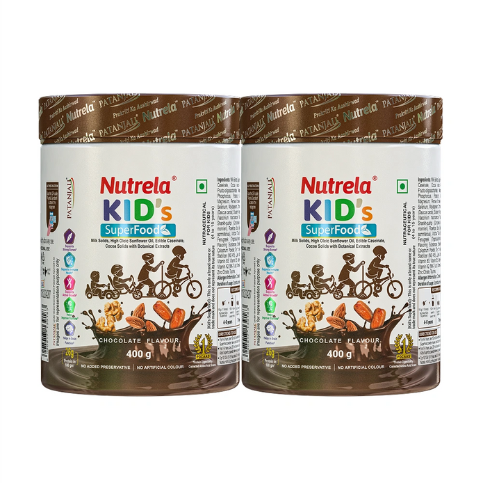 Patanjali Nutrela Kids Superfood - 800gm (Pack of 2)
