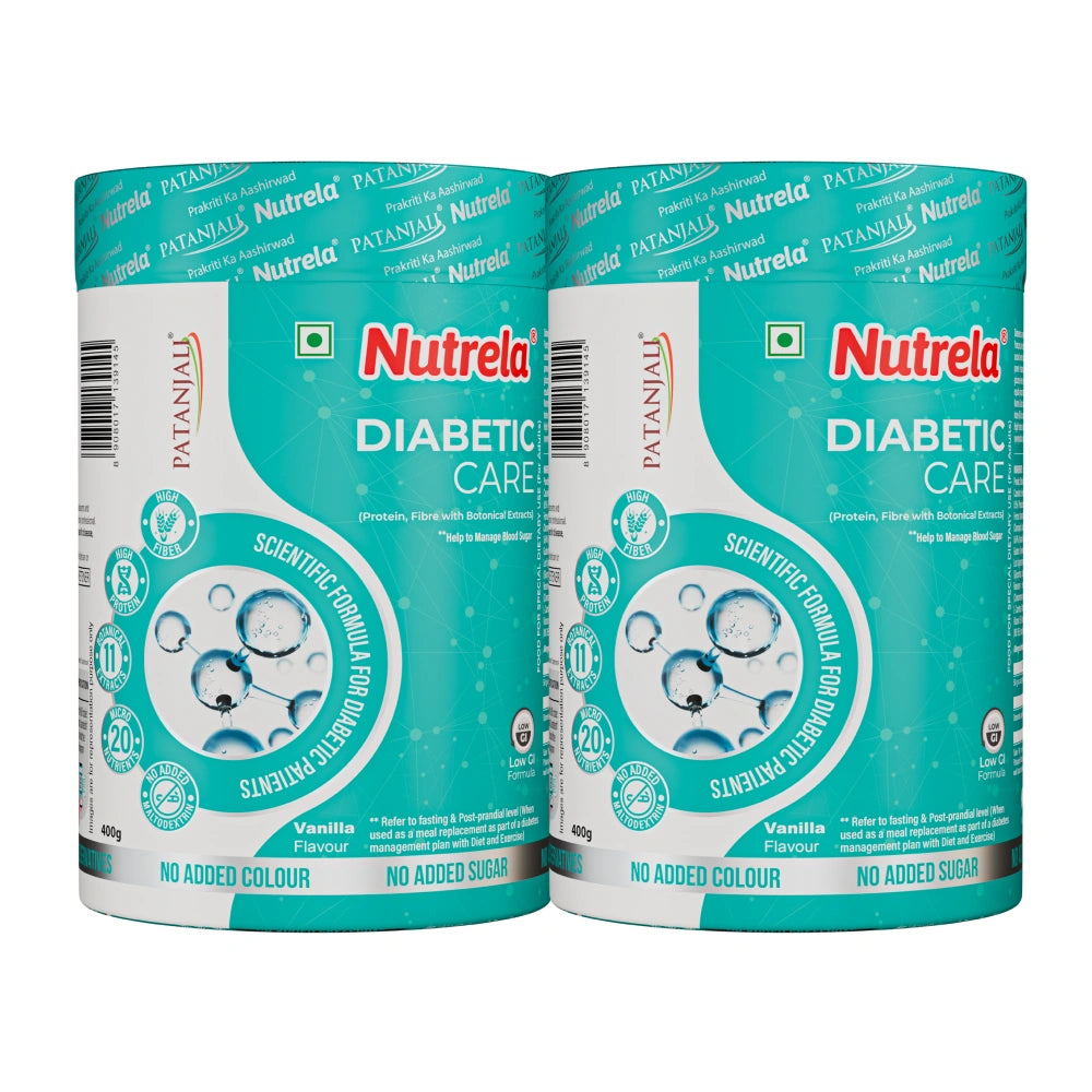 Patanjali Nutrela Diabetic Care - 400g X 2 (Pack of 2)