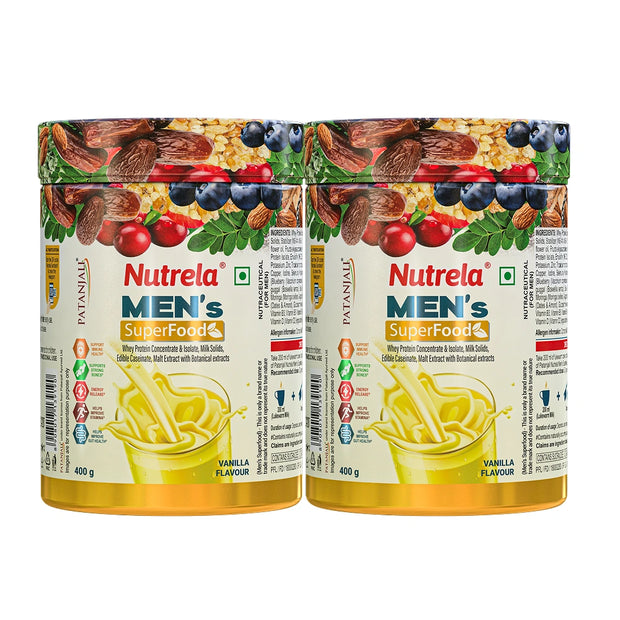 Patanjali Nutrela Men's Superfood - 400g X 2 (Pack of 2)