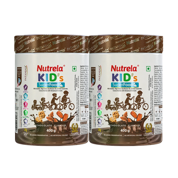 Patanjali Nutrela Kids Superfood - 800gm (Pack of 2)
