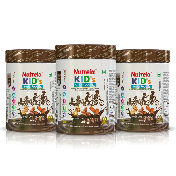 Patanjali Nutrela Kids Superfood - 1.2Kg (Pack of 3)