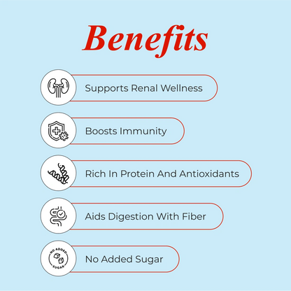 Patanjali Nutrela Renal Health Powder 400g | High Protein Kidney Health Supplement with Cranberry, Tribulus & Botanical Extracts | Supports Renal Function & Urinary Health