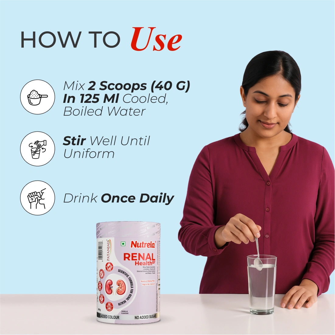 Patanjali Nutrela Renal Health Powder (400gm)