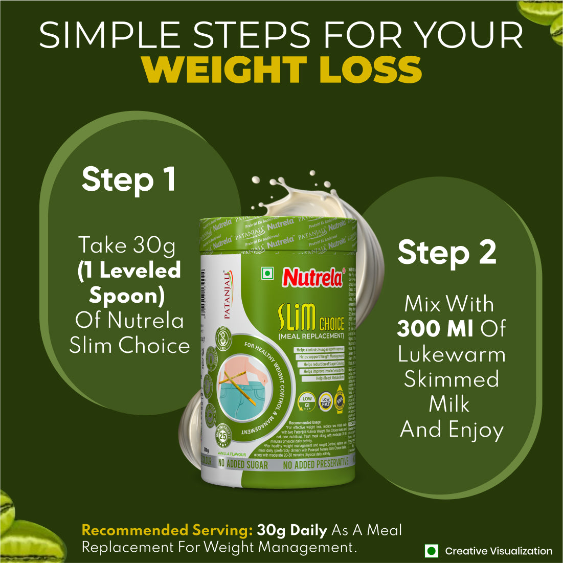 Patanjali Nutrela Slim Choice - 500g X 2 (Pack of 2)