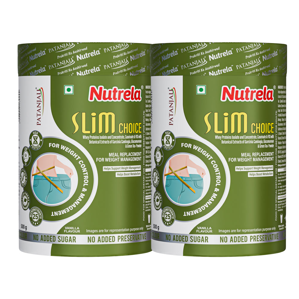 Patanjali Nutrela Slim Choice - 500g X 2 (Pack of 2)
