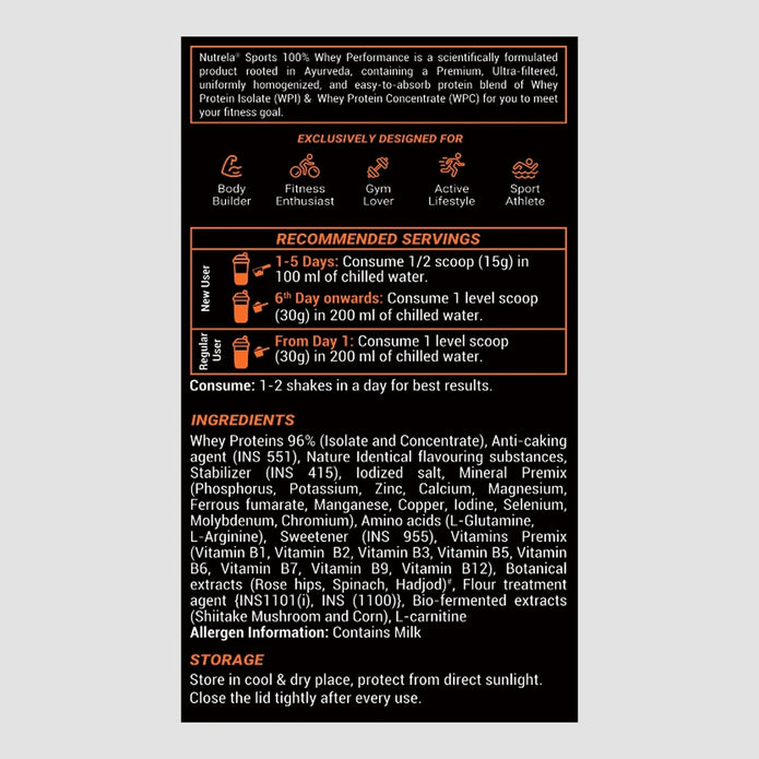 Patanjali Nutrela Sports Whey Performance 1KG – Kulfi Flavour | 24g Protein per Scoop | Enriched with BCAAs & Glutamine for Muscle Recovery | Premium Swadeshi Nutrition Supplement