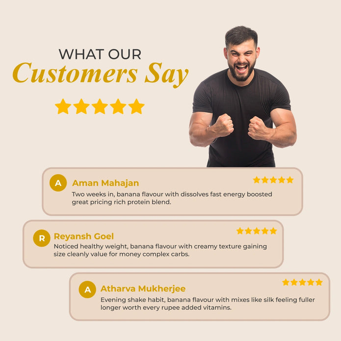 Patanjali Nutrela Weight Gain - Mango Flavour - 1Kg + FREE Shaker