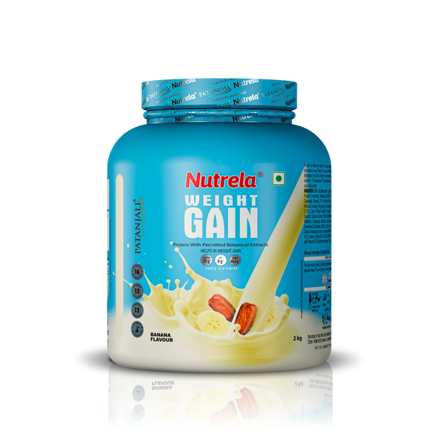 Patanjali Nutrela Weight Gain - Banana Flavor - 2Kg