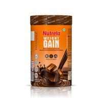 Patanjali Nutrela Chocolate Weight Gainer 500g | High-Calorie Mass Builder | Trusted Swadeshi Nutrition